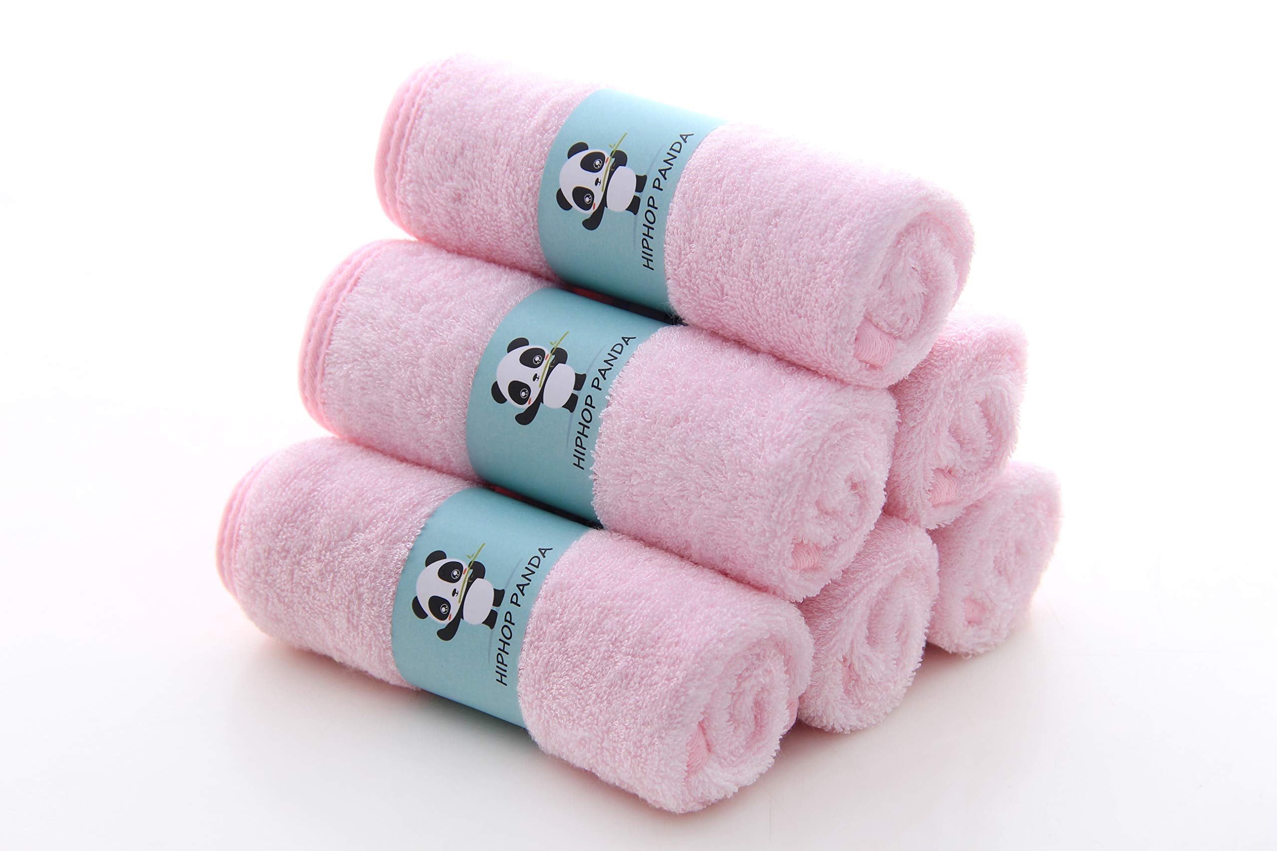 HIPHOP PANDA two-layer bamboo washcloth with ultra-soft texture