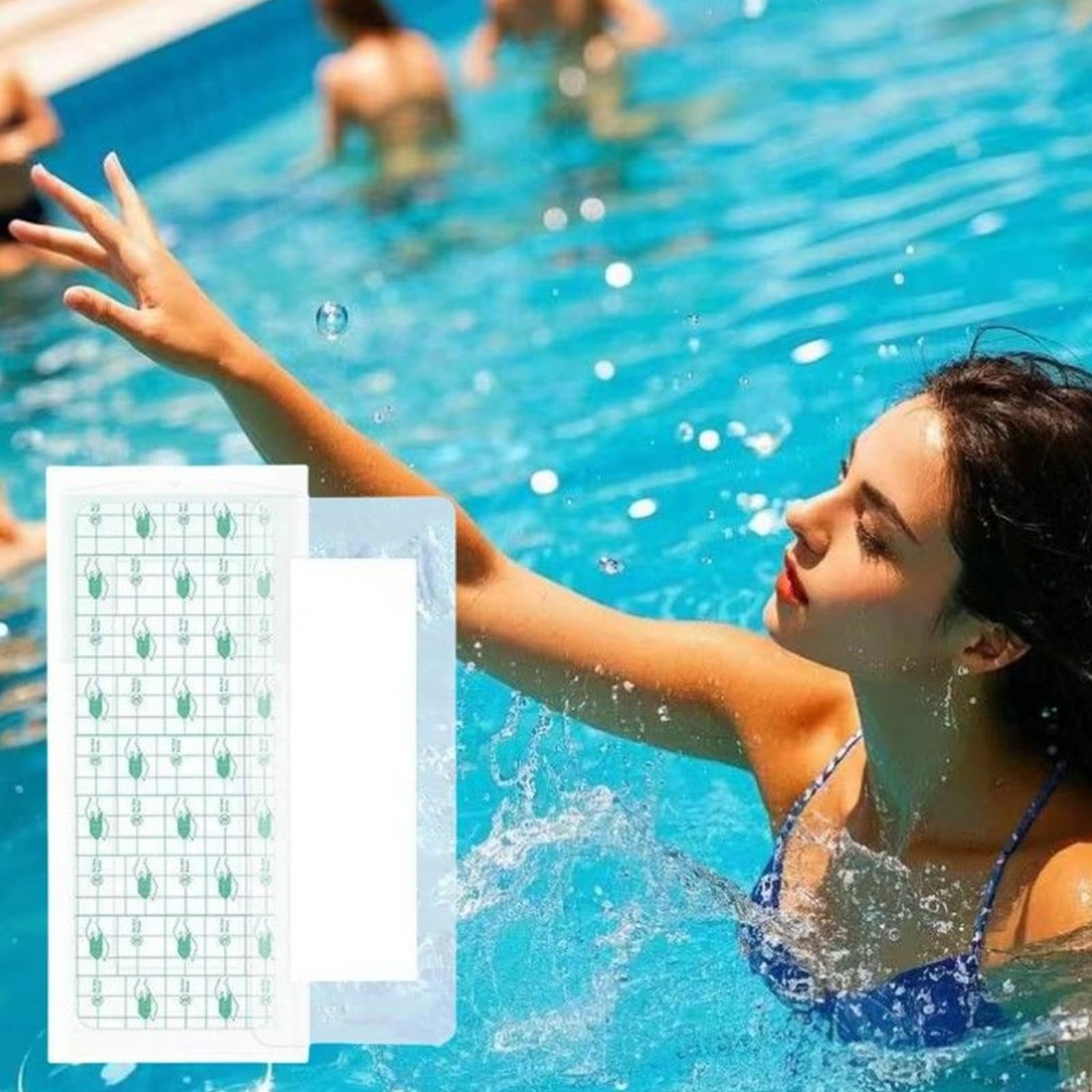 Hipifans waterproof privacy patches pack shown as a compact set for discreet coverage