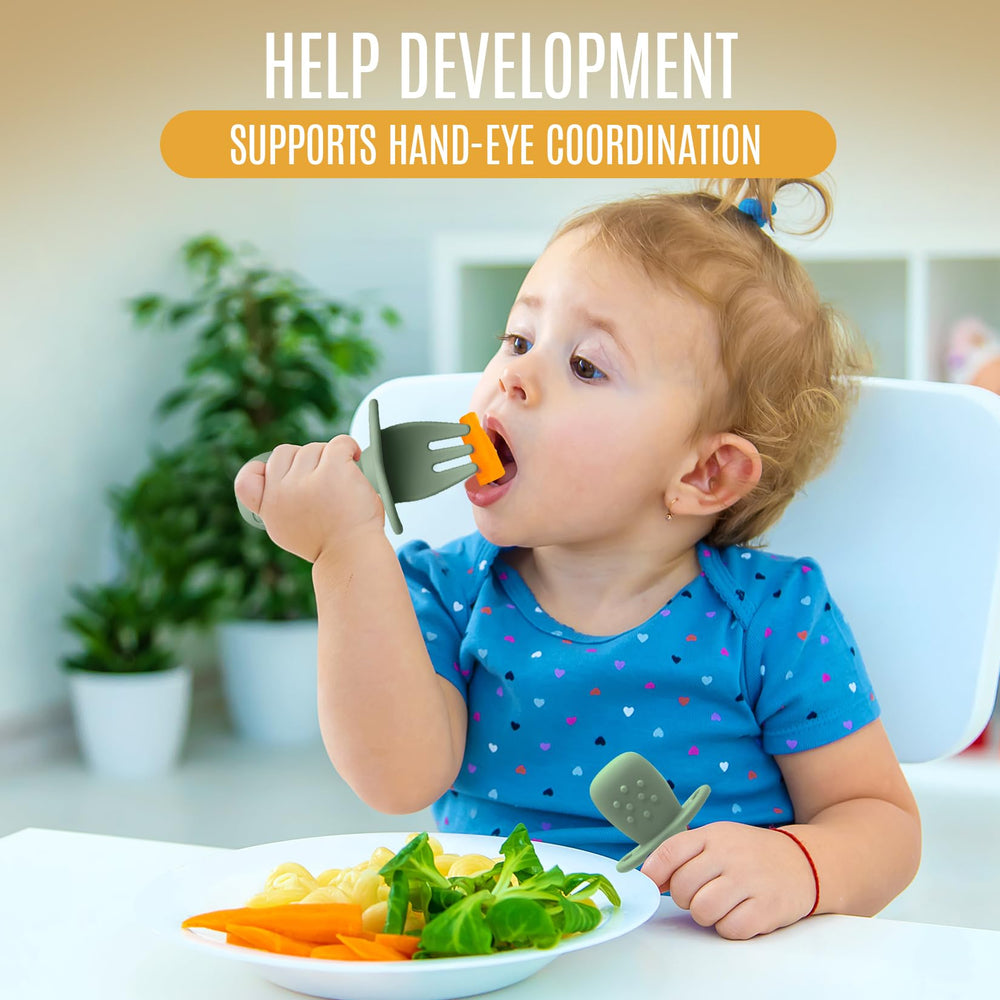 HippoBaby vibrant colors and animal shapes make mealtime inviting for little eaters.