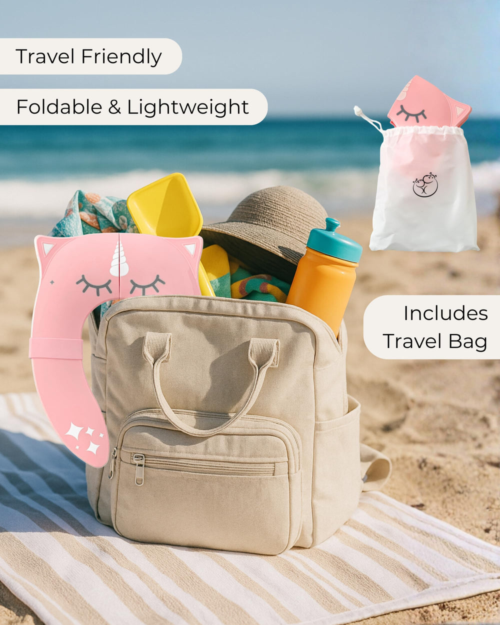 Hippypotamus animal-designed training aid makes potty routines friendlier for toddlers.