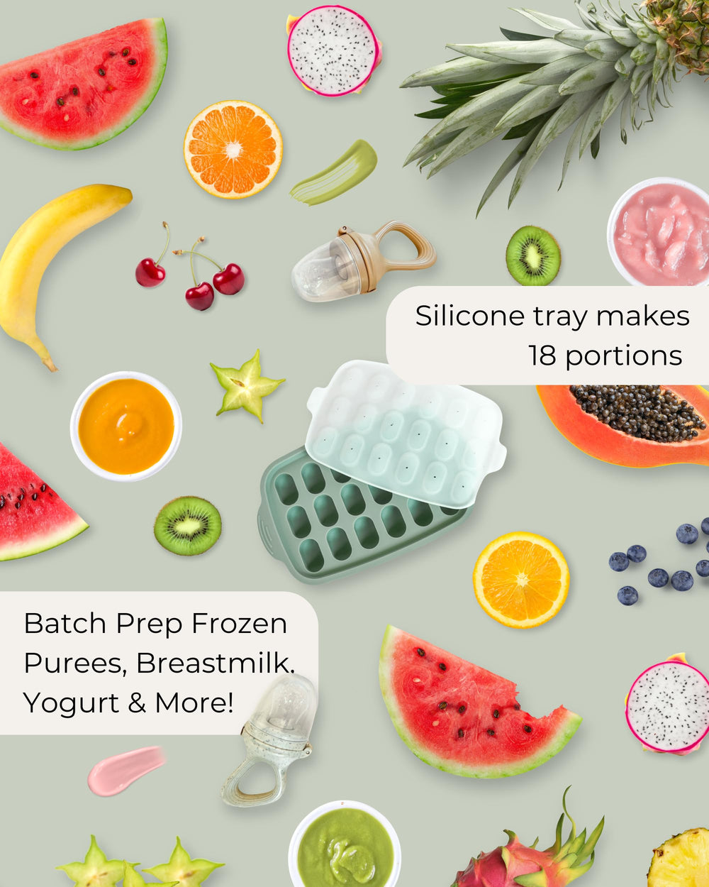 Hippypotamus BPA-free silicone materials ensure safe, durable feeding gear.