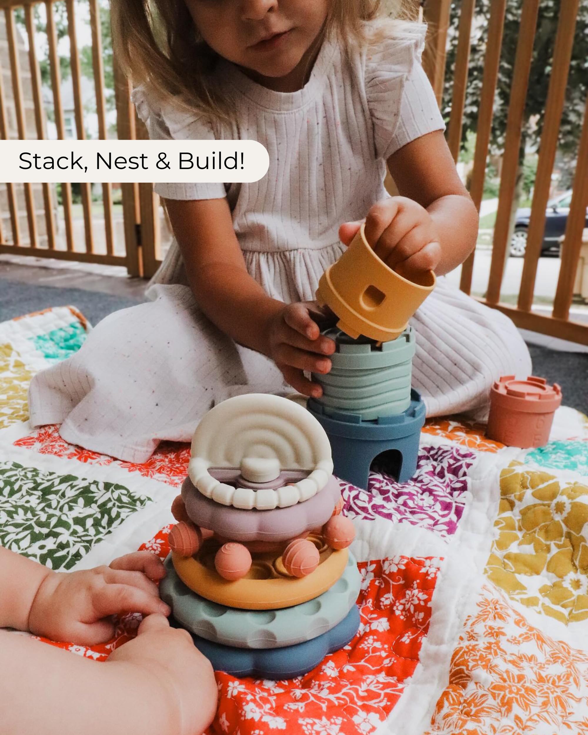 Hippypotamus bath-time toys designed for independent play and water-friendly learning.