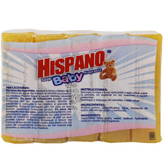 Hispano Green Hills close-up of five bars ready for everyday baths.