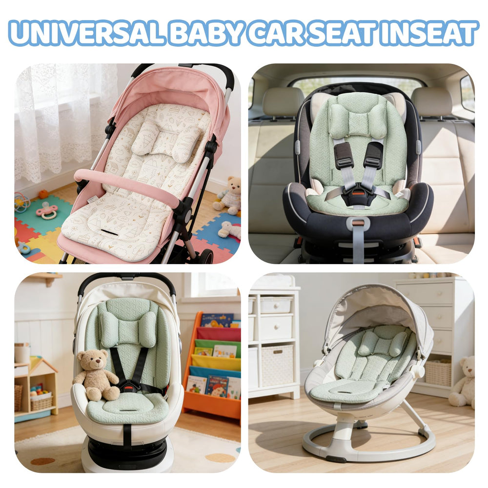 HitTopss removable headrest with soft padding adds gentle newborn support