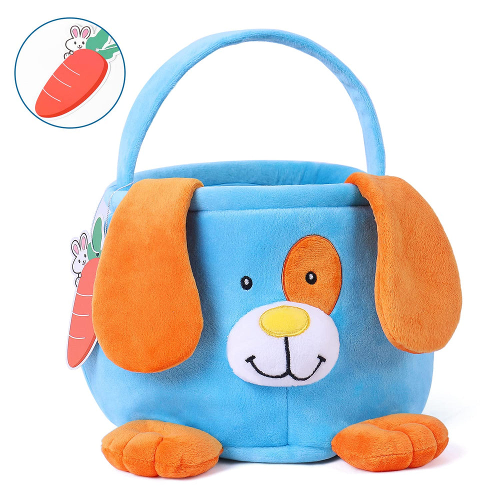 HitToys Easter Bunny Basket soft texture highlights plush comfort for little hands