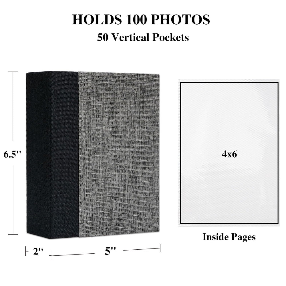 Hiwhy hardcover album with protective bag seals photos securely.