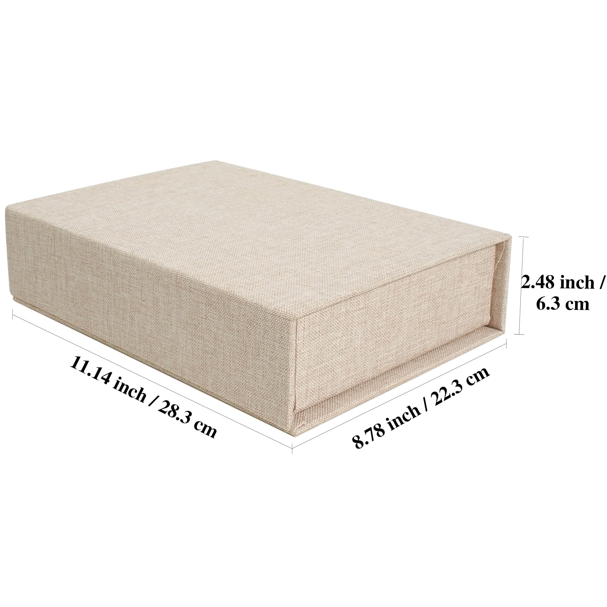 Hiwhy memory box with dust-shielding lid protecting keepsakes