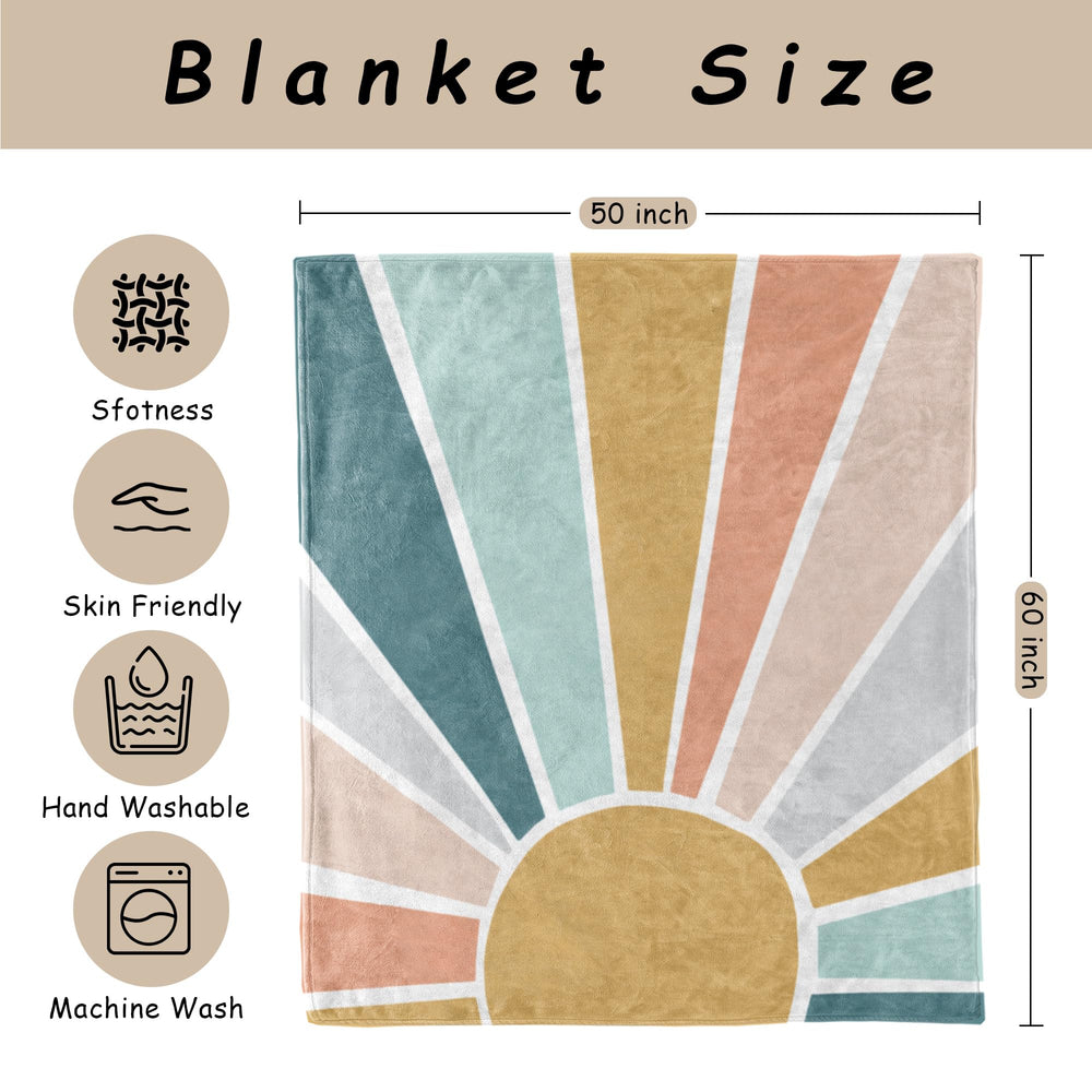 HIWX blanket size 50x60 inches covers kids for nap time