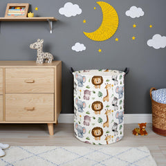 HIYAGON folded-design hampers saves space when not in use.