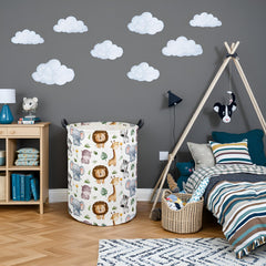 HIYAGON in a nursery setting showing versatile storage for toys and clothes.