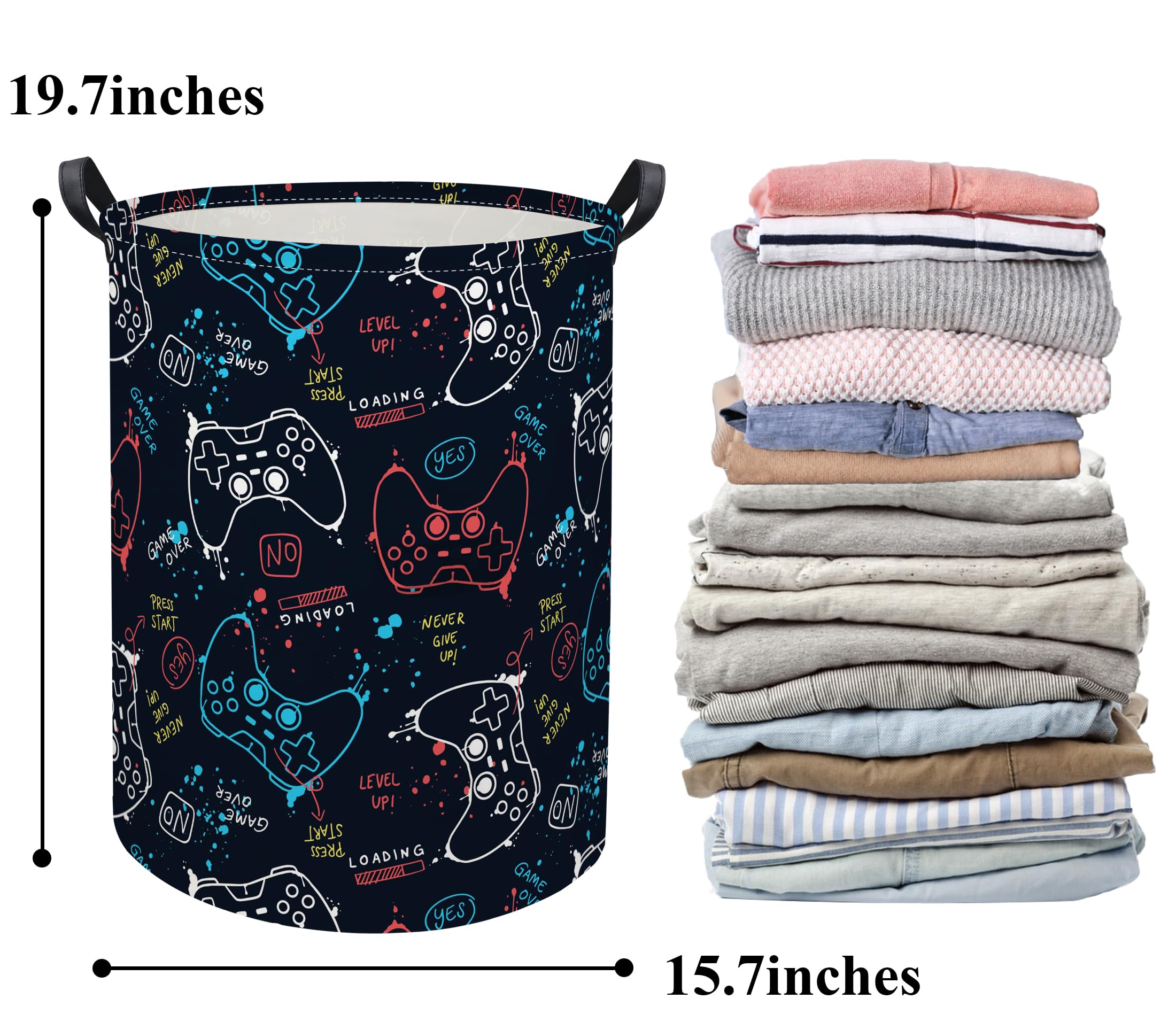HIYAGON bedroom decor storage bin blends with room layout