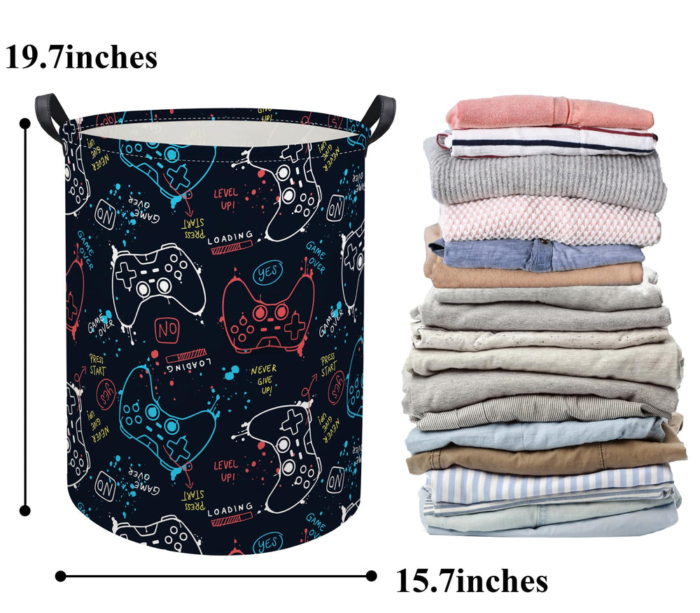 HIYAGON bedroom decor storage bin blends with room layout