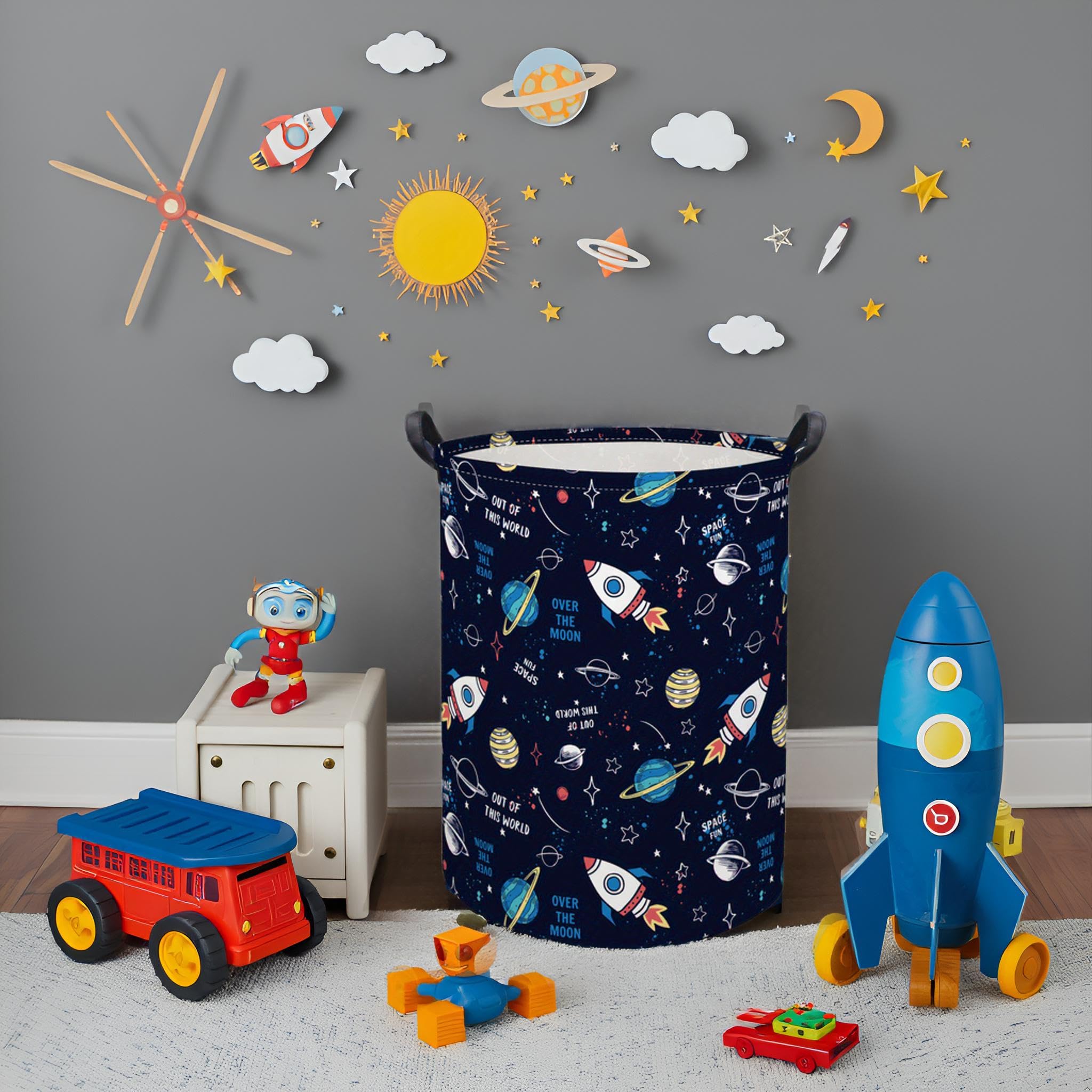 HIYAGON multi-purpose bin helps organize clothes, toys, and books