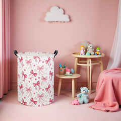 HIYAGON nursery decor basket highlights pink design for kids' rooms.