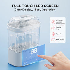 HIYAKOI automatic sterilize and dry mode saves time.