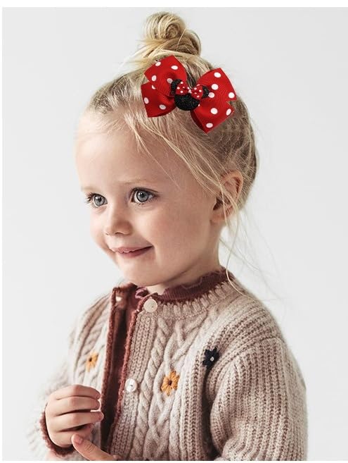 Hjiaruiky mouse ears bow adds cute charm to party outfits.