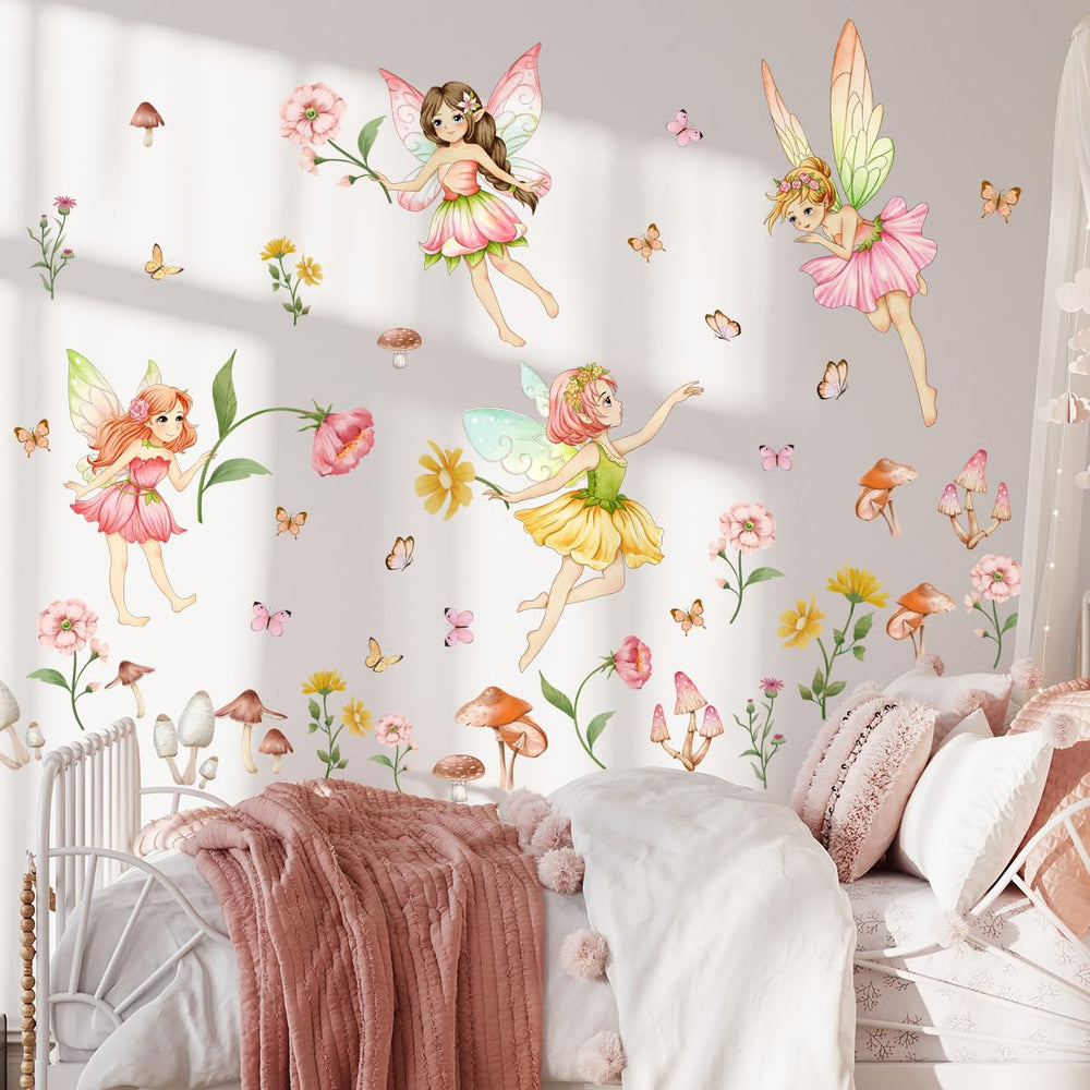 HJKlove Butterfly wall stickers are removable and reusable