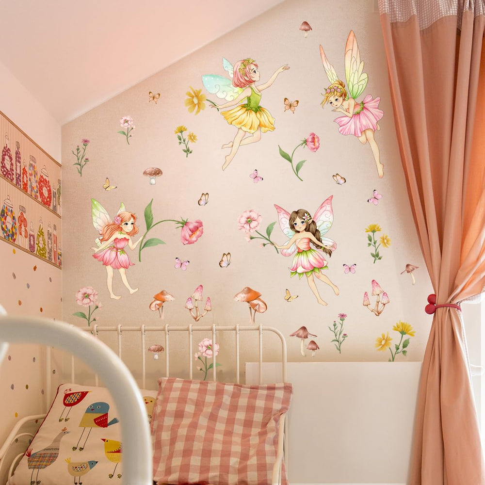 HJKlove Fairy wall stickers spark imaginative play