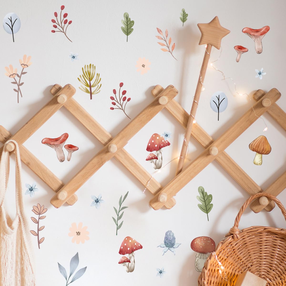 Six-pattern set from HJKlove, perfect for playroom walls.