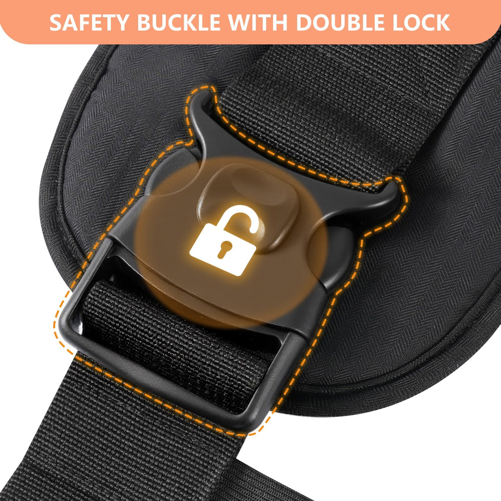 HKAI adjustable belt up to 55 inches for a comfortable fit.