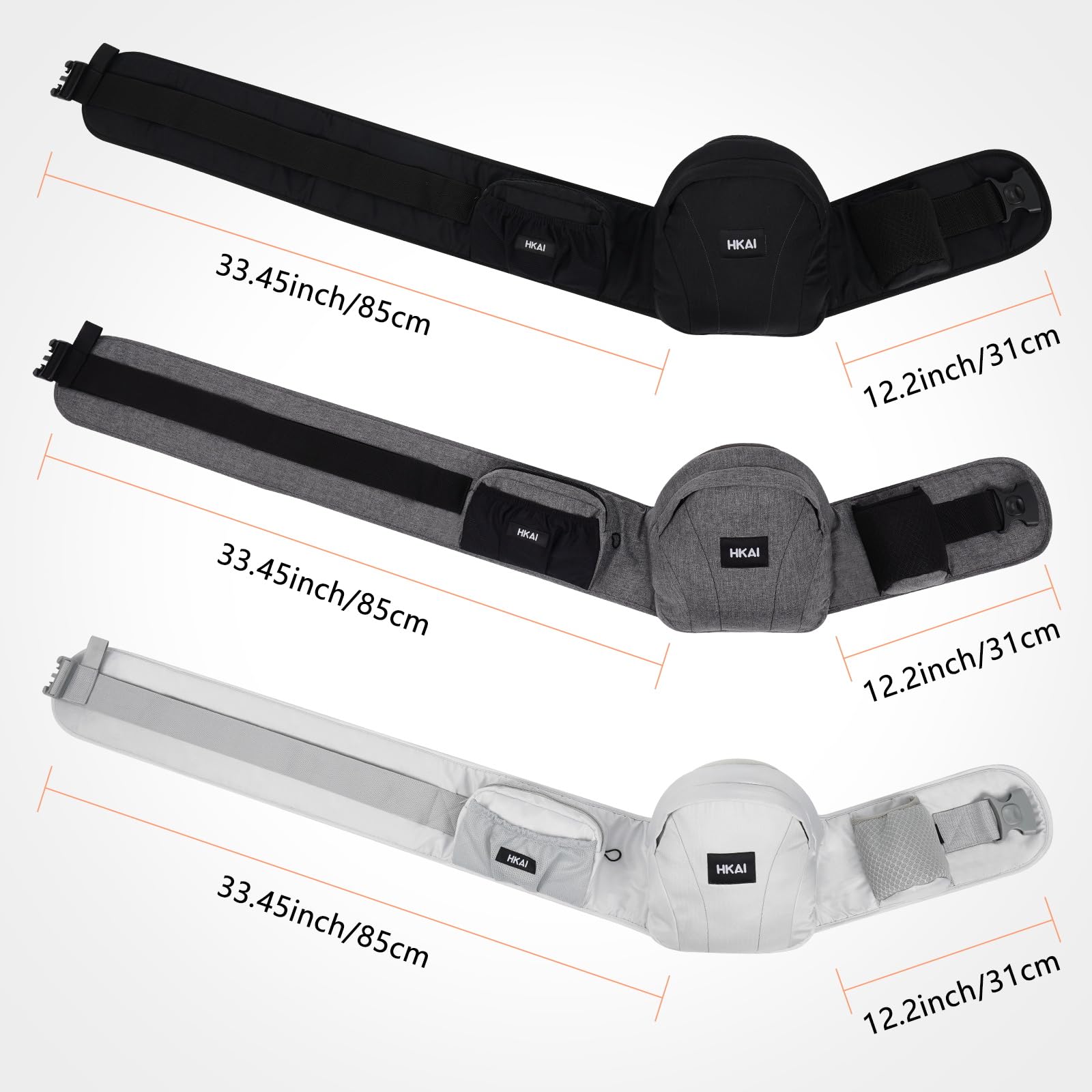 HKAI lightweight design weighs under 1 pound for effortless carrying.