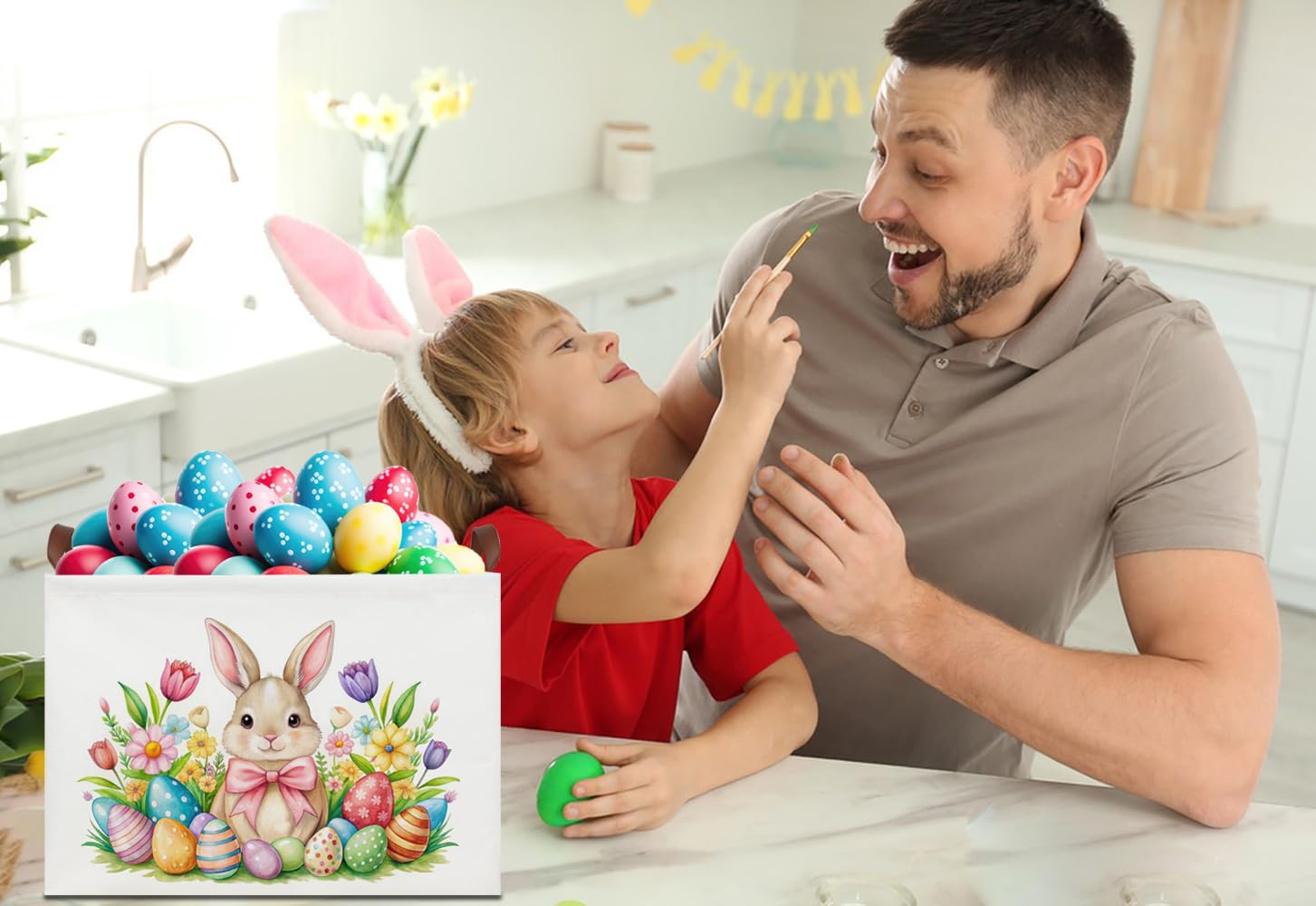 HKEC cute design adds playful decor to kids' room while organizing.