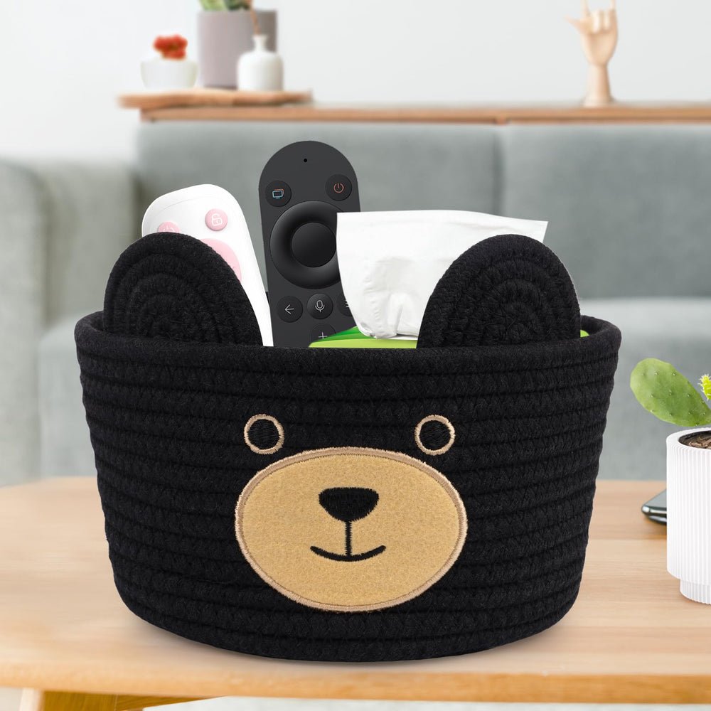 Hkojewp gift ready bear basket ideal for baby showers.