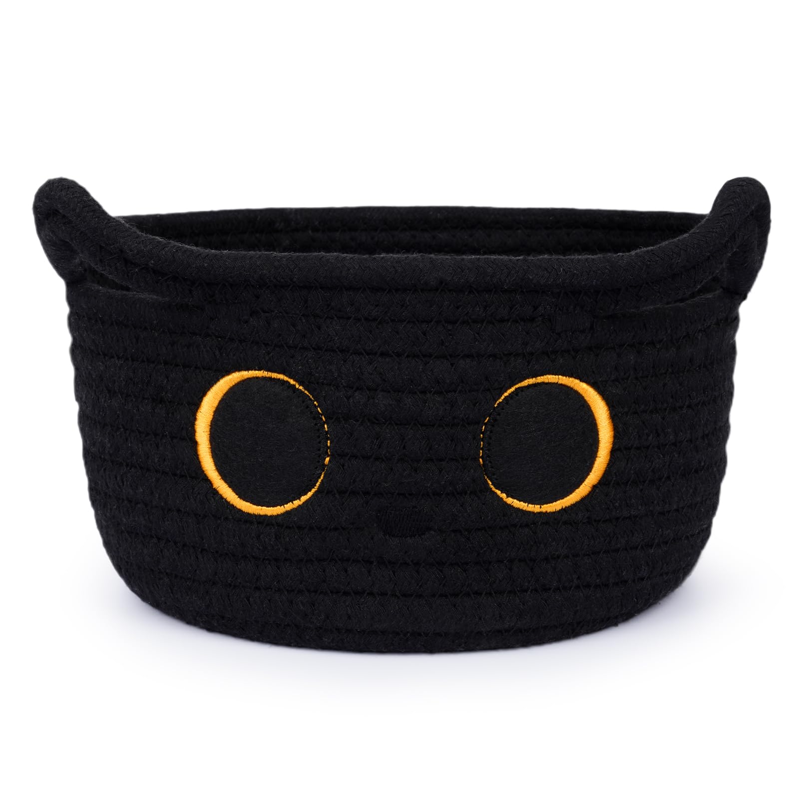 Hkojewp Blanket-storage basket organizes throws and nappies with soft materials.