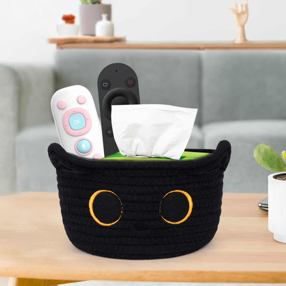 Hkojewp Toy-bin keeps kid-friendly items tidy and easy to grab.