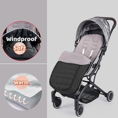 HKSICHENGKEJI removable windproof footmuff for cold weather warmth