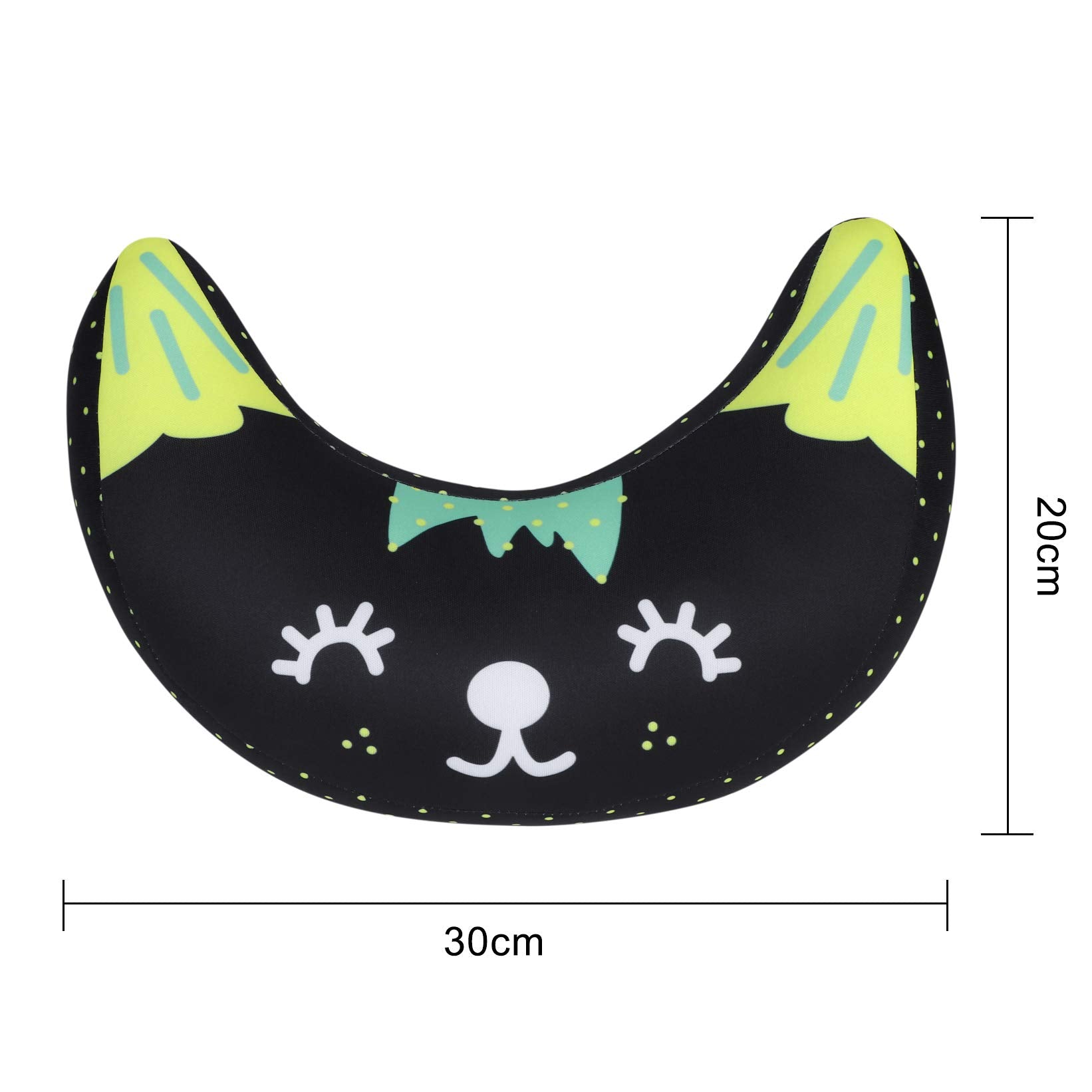 HKSICHENGKEJI cute pattern pillow adds comfort and style on journeys.