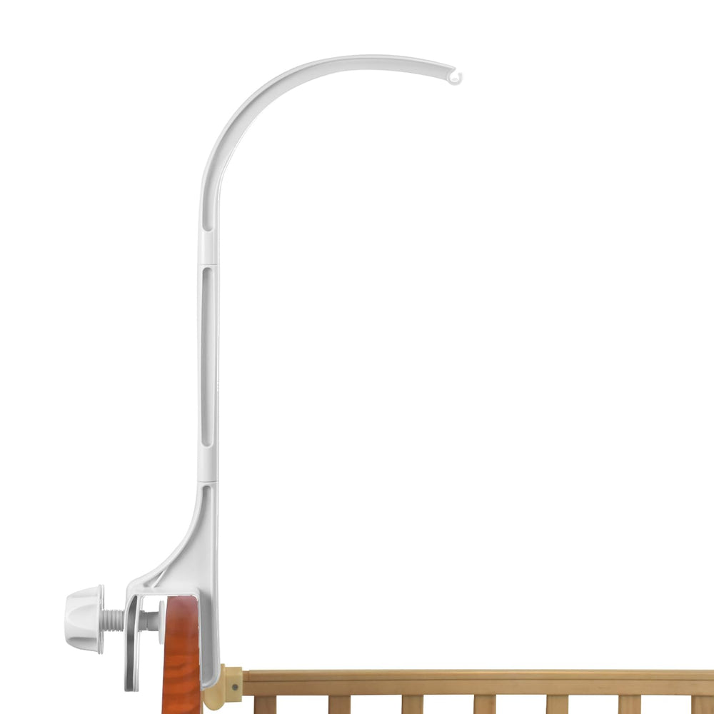 HLEEDUO 24-inch crib arm clamp with anti-slip grip for secure crib attachment.