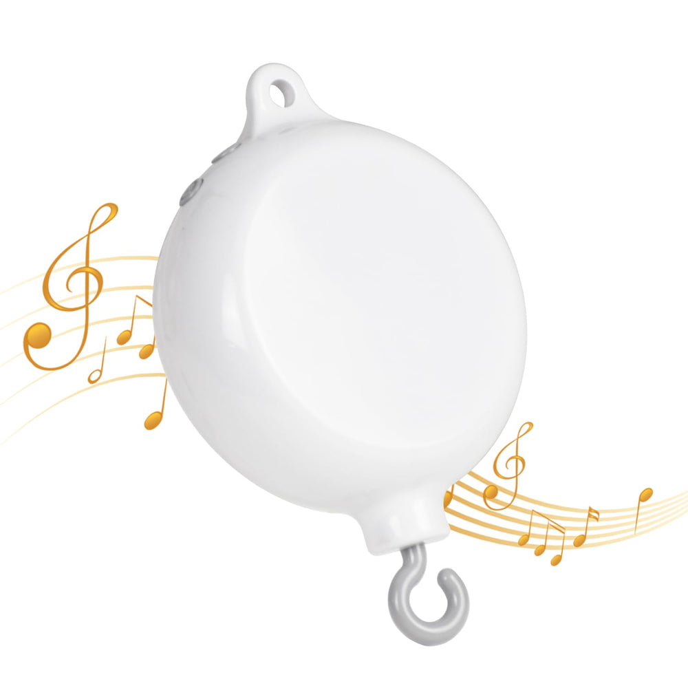 HLEEDUO clip-on crib mount attaches securely to bassinet for easy setup.