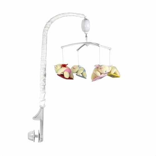 HLEEDUO Little Bear mobile features a detachable arm for easy storage.
