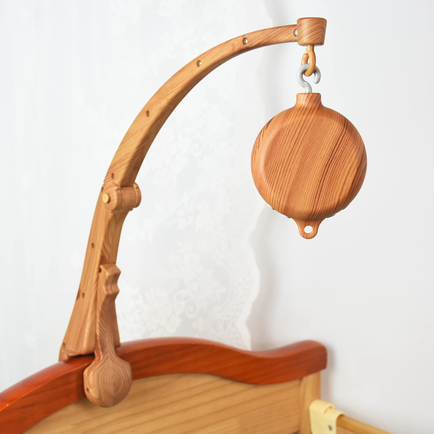 HLEEDUO soft wooden aesthetic enhances nursery style and vibe