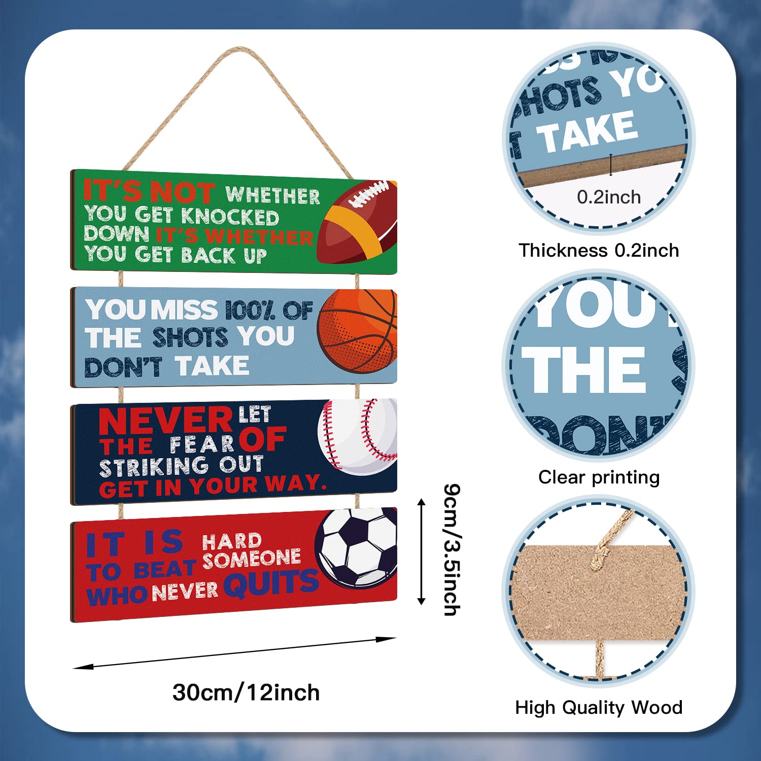 HLNIUC wood construction signs combine durability with a natural finish