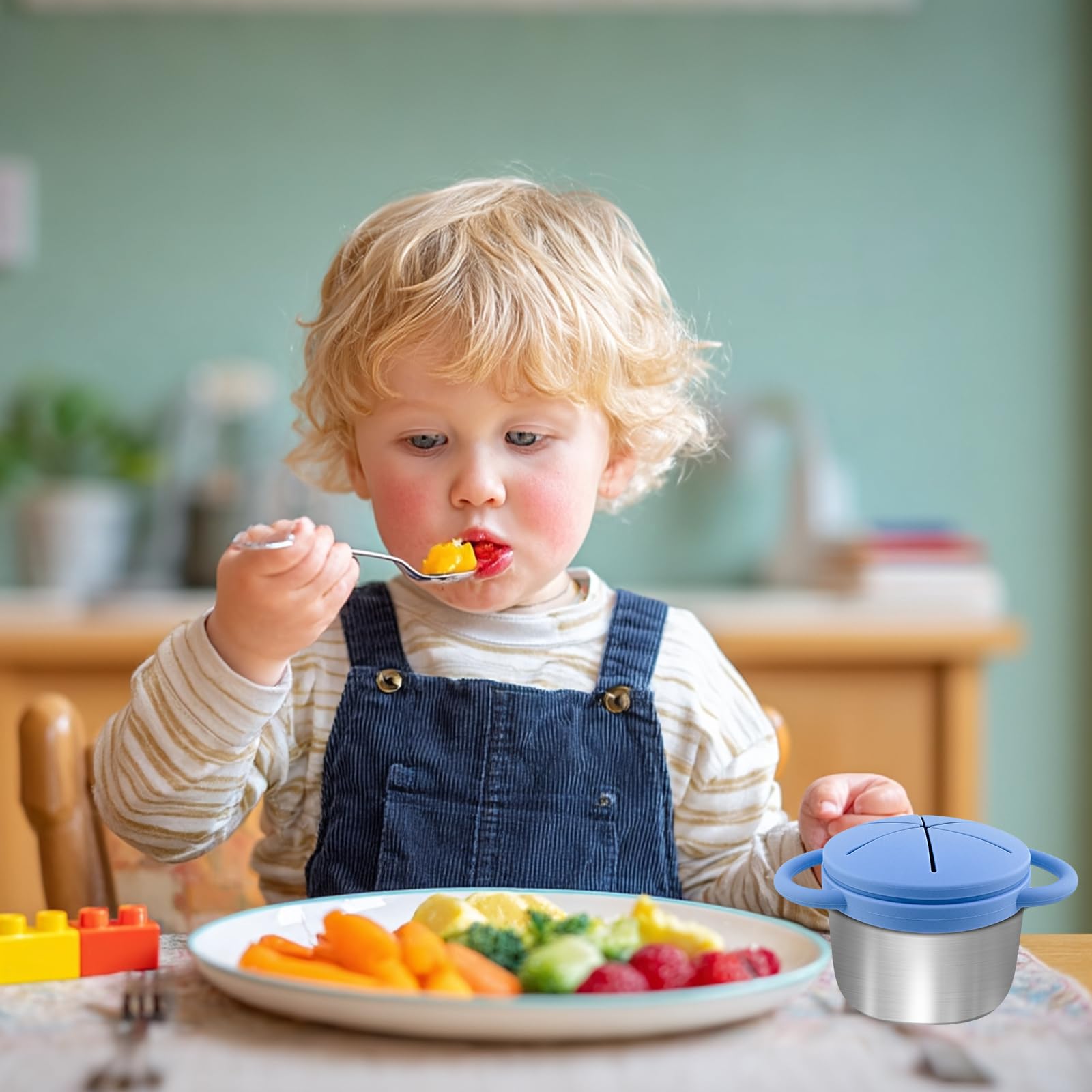 HNGWLYN dishwasher-safe snack cups simplify cleanup after busy days