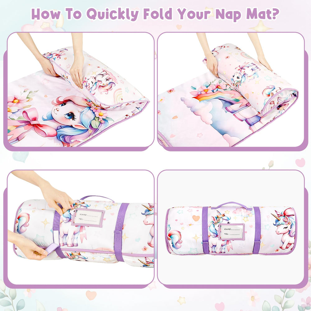 HNHUAMING machine-washable nap mat for simple at-home care