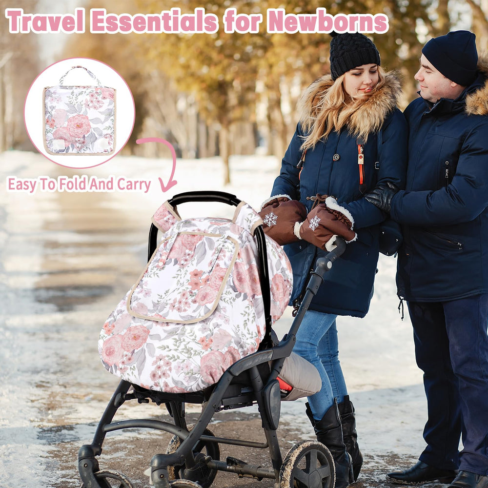 HNHUAMING mink-dot backing provides soft warmth during travel
