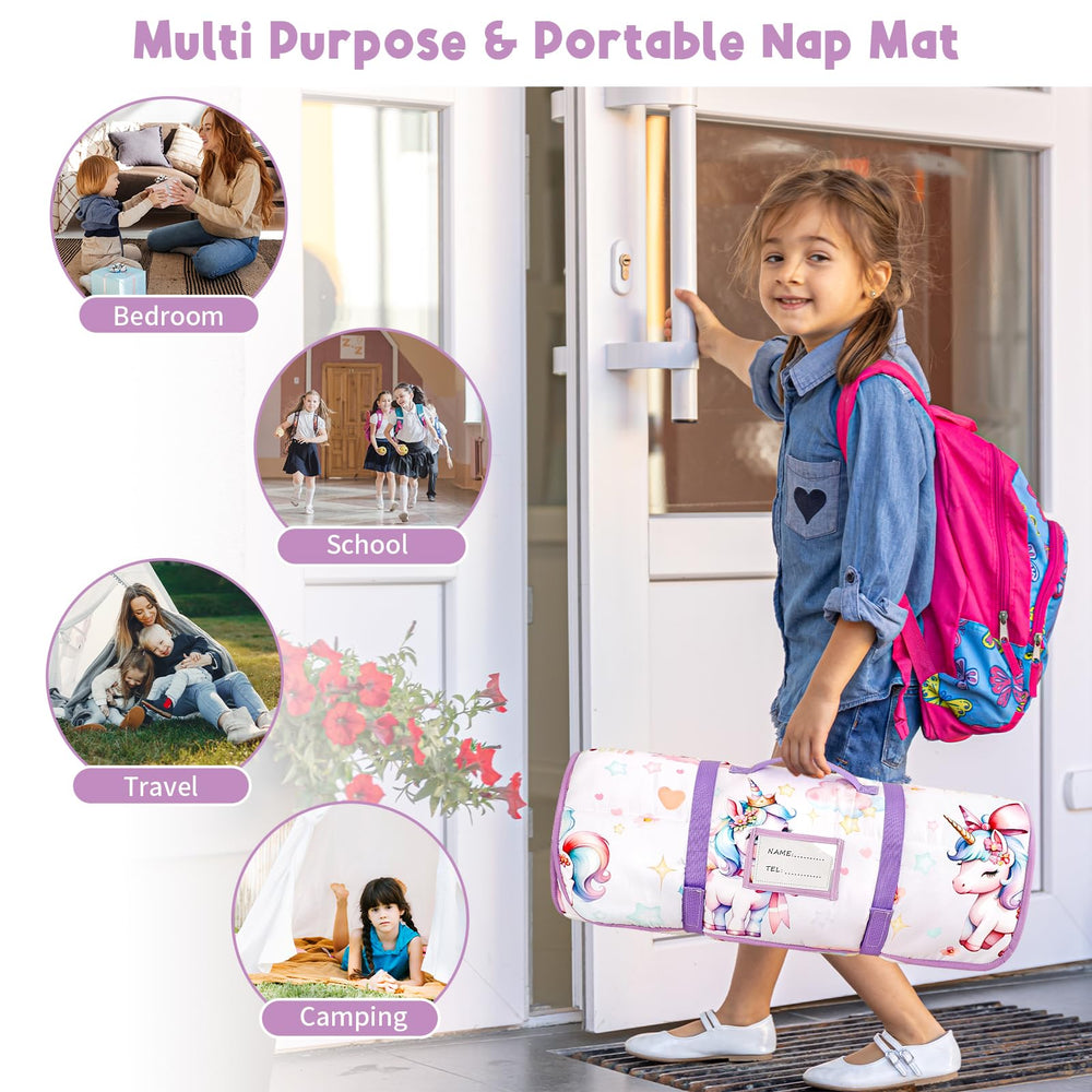 HNHUAMING versatile nap mat for home, daycare, camping and trips