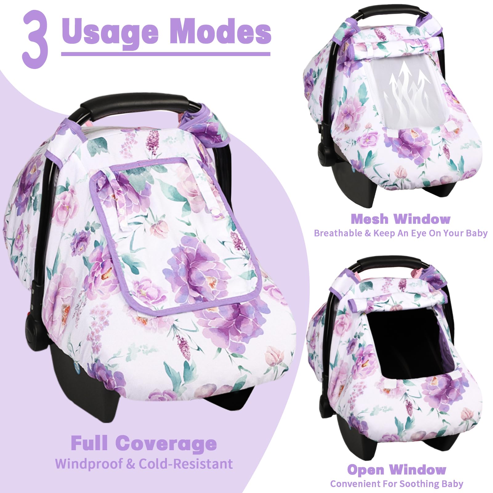 HNHUAMING adjustable straps enable quick, secure installation on most seats.