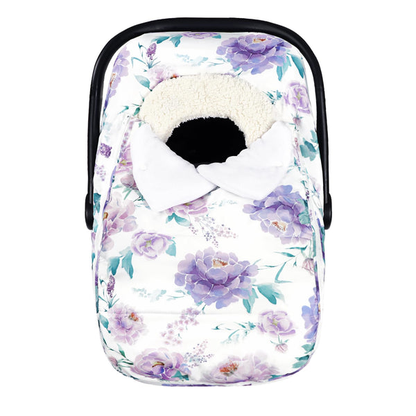HNHUAMING baby car seat cover in winter fabric keeps baby warm during rides.
