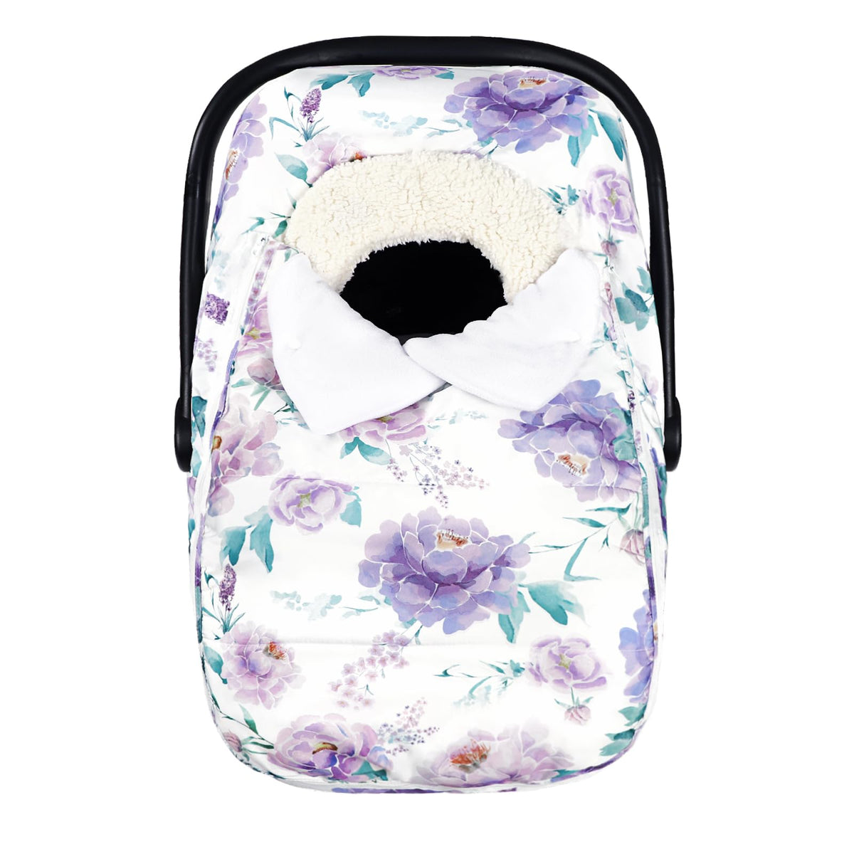 HNHUAMING baby car seat cover in winter fabric keeps baby warm during rides.