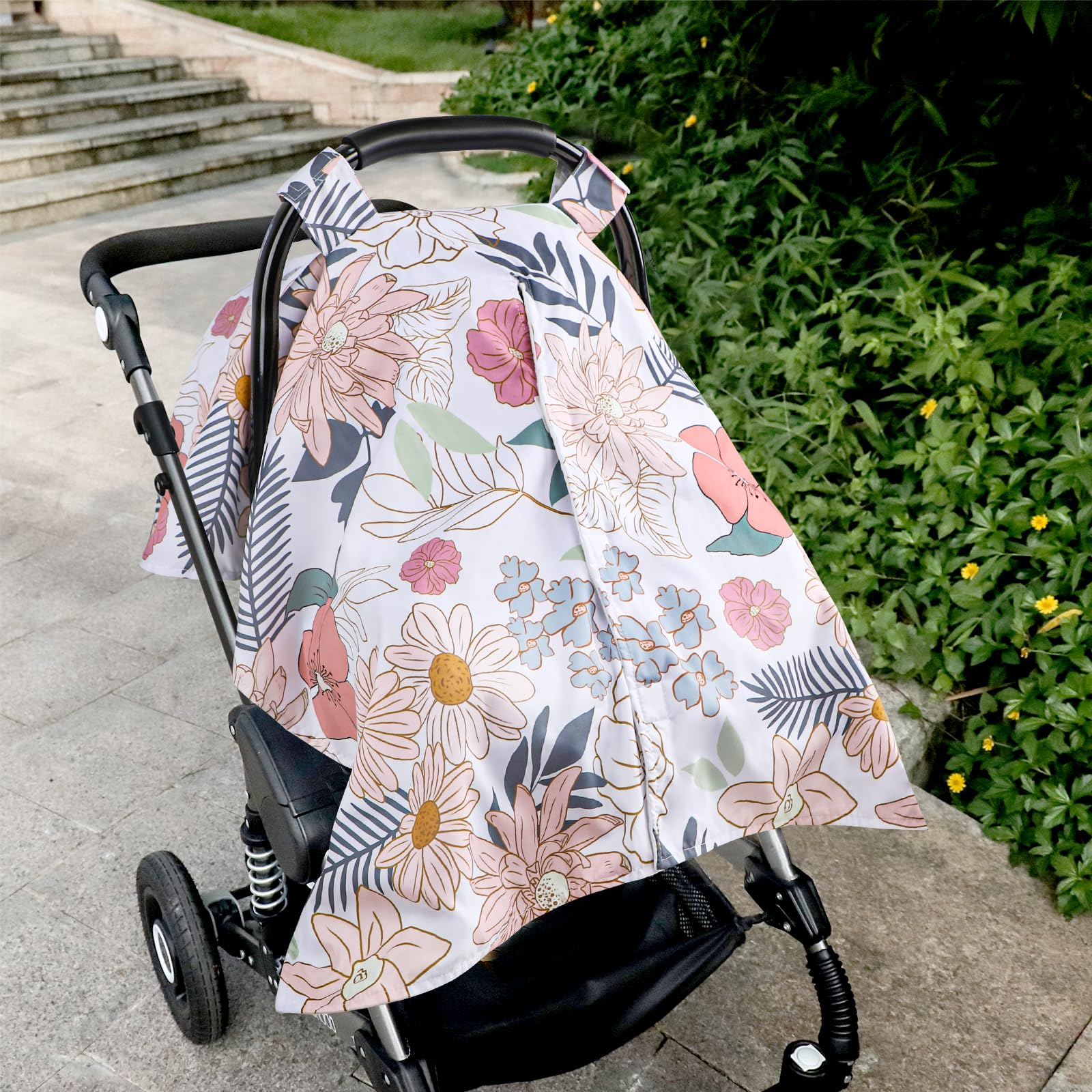 HNHUAMING bohemian vintage floral pattern for stylish baby gear