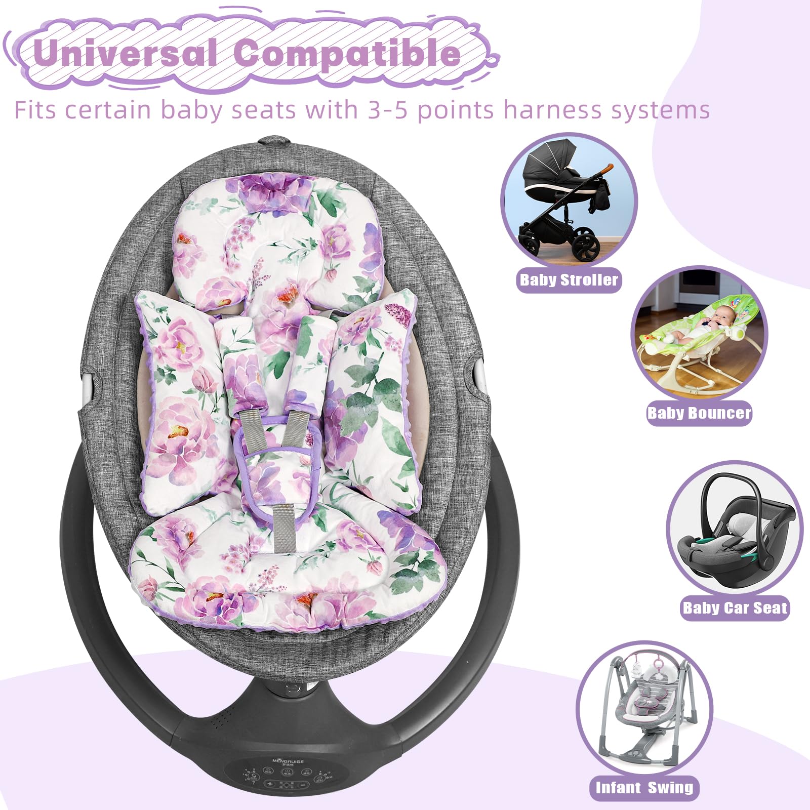 HNHUAMING fits most infant seats and strollers, ideal for premature babies or newborns.