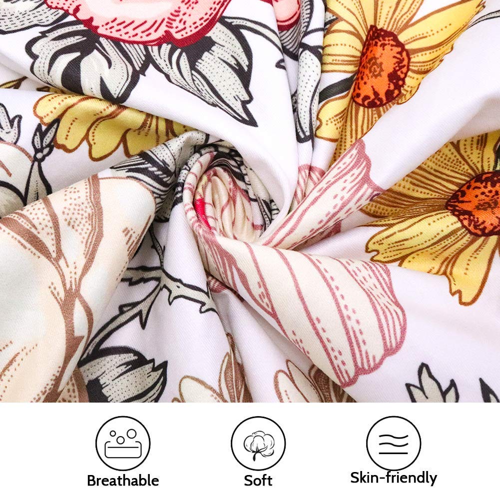 HNHUAMING fitted crib sheet shows secure elastic 8-pocket design for snug mattresses.