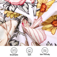 HNHUAMING fitted crib sheet shows secure elastic 8-pocket design for snug mattresses.