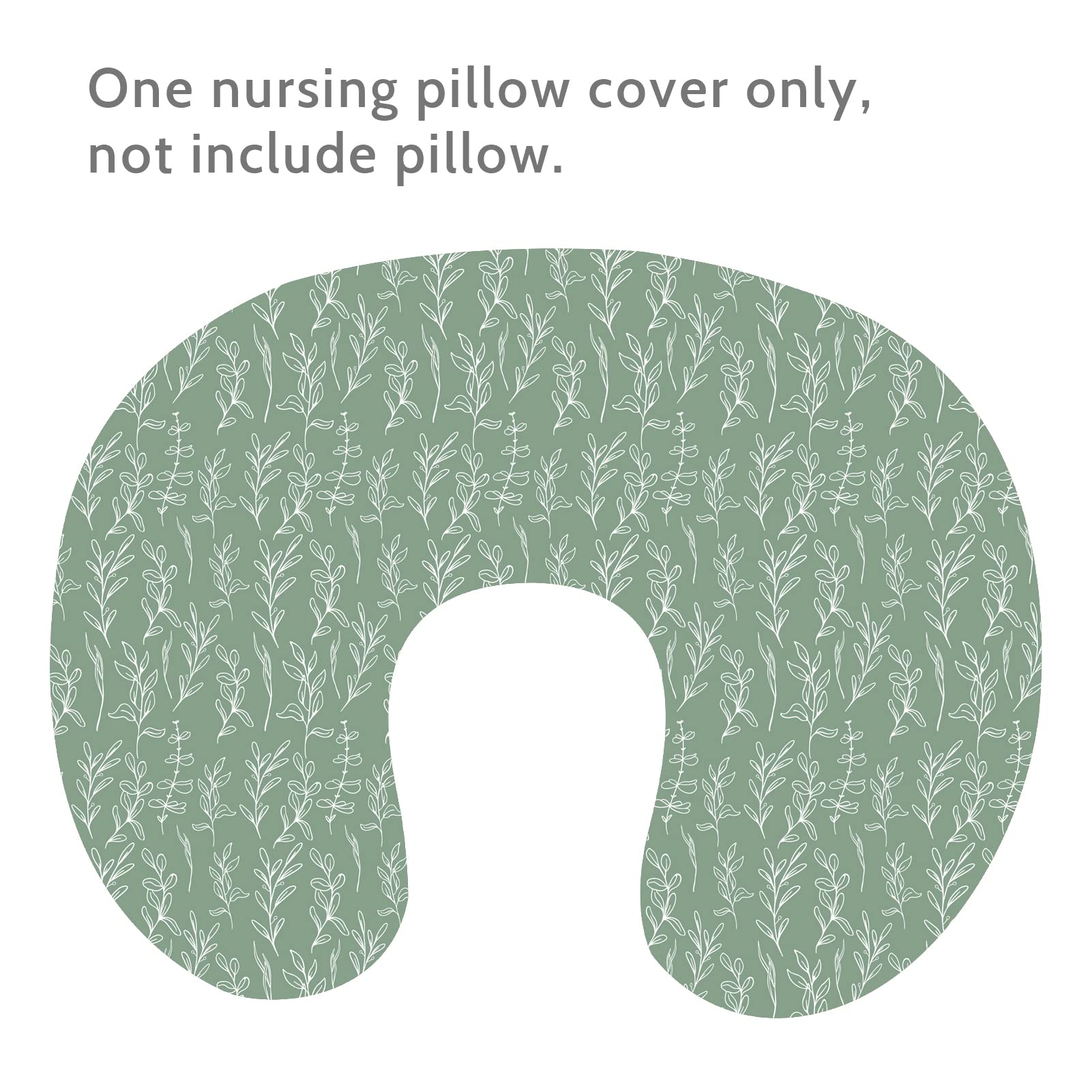 Durable fit of HNHUAMING Green Sage cover for 22.5 by 18 inch pillows