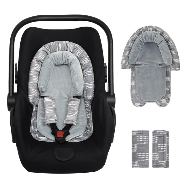 HNHUAMING infant car seat insert head support keeps newborn heads steady during car rides