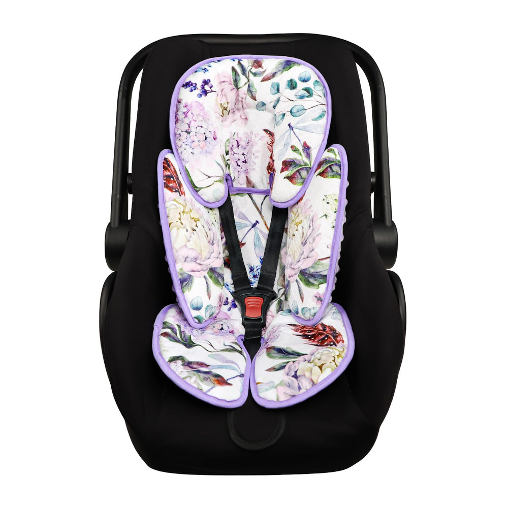HNHUAMING infant car seat insert head support provides soft, secure comfort